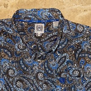 Men’s Medium Paisley Cinch Western Shirt